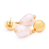 Organic Pearl Earring Pearl